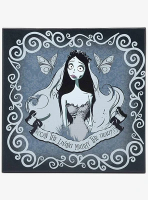 Corpse Bride "Can the Living Marry the Dead?" Canvas Wall Decor