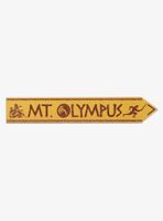 Disney Hercules Mt. Olympus Arrow Wood Wall Sign