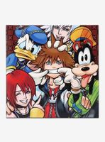 Disney Kingdom Hearts Character Collage Canvas Wall Decor