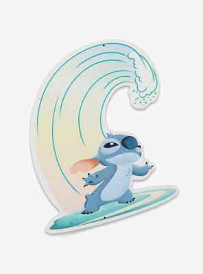 Disney Lilo & Stitch Surfing Metal Sign