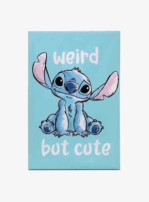 Disney Lilo & Stitch Weird But Cute Canvas Wall Decor