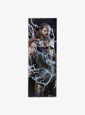 Marvel Thor Love and Thunder Lightning Vertical Canvas Wall Decor