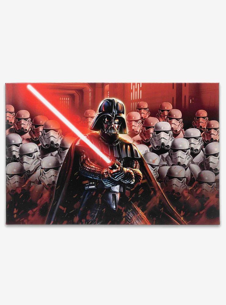 Star Wars Darth Vader & Stormtroopers Canvas Wall Decor