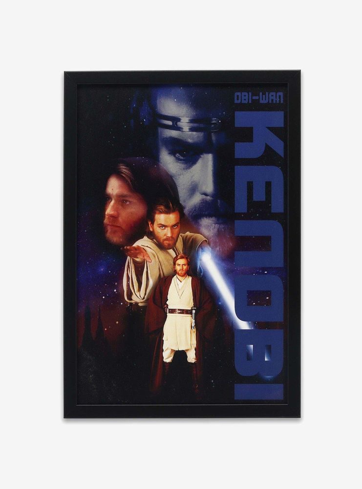 Star Wars Obi-Wan Kenobi Multi-View Framed Wood Wall Decor