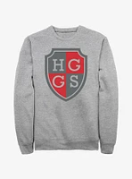 Heartstopper Harvey Greene Grammar School Crest Sweatshirt