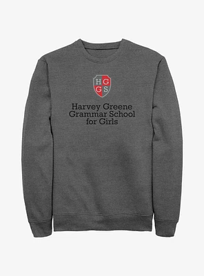 Heartstopper Harvey Greene Grammar School Logo Sweatshirt