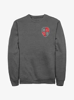 Heartstopper Harvey Greene Grammar School Pocket Crest Sweatshirt