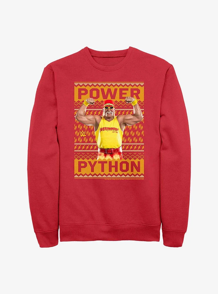 WWE Hulk Hogan Ugly Christmas Sweatshirt