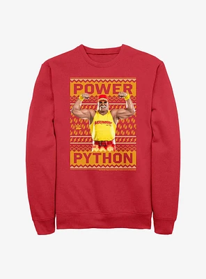 WWE Hulk Hogan Ugly Christmas Sweatshirt