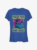 WWE Macho Man Randy Savage Ugly Christmas Girls T-Shirt