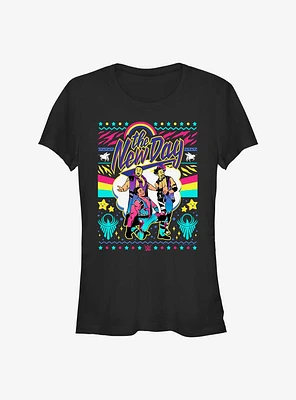 WWE The New Day Ugly Christmas Girls T-Shirt