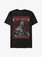 WWE The Rock Ugly Christmas T-Shirt