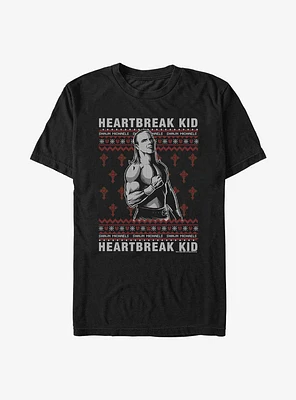 WWE Shawn Michaels Ugly Christmas T-Shirt