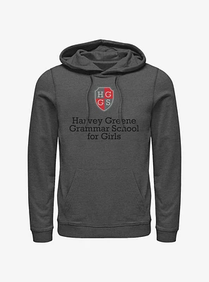 Heartstopper Harvey Greene Grammar School Logo Hoodie