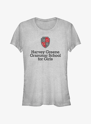 Heartstopper Harvey Greene Grammar School Logo Girls T-Shirt