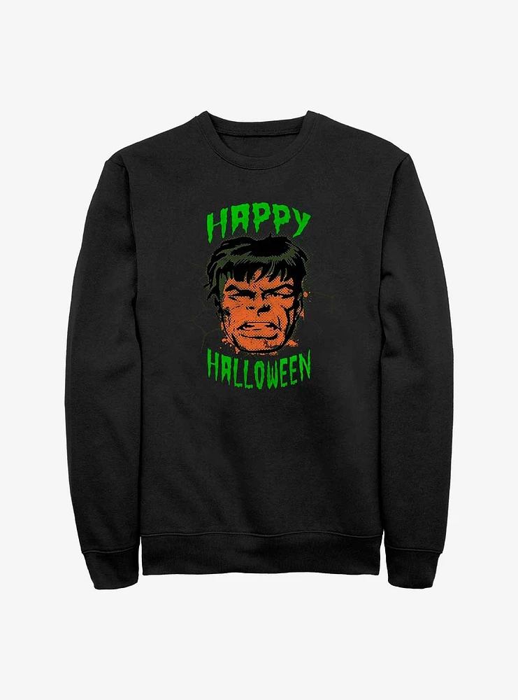 Marvel Hulk Happy Halloween Sweatshirt