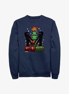 Minecraft Enderman Gift Exchange Sweatshirt