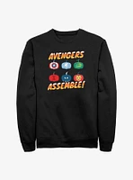 Marvel Avenger Pumpkins Assemble Sweatshirt