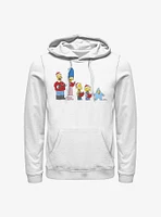 The Simpsons Family Caroling Hoodie