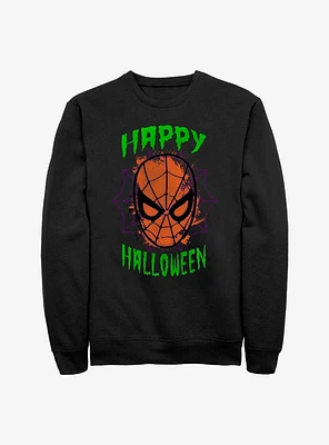 Marvel Spider-Man Happy Halloween Sweatshirt