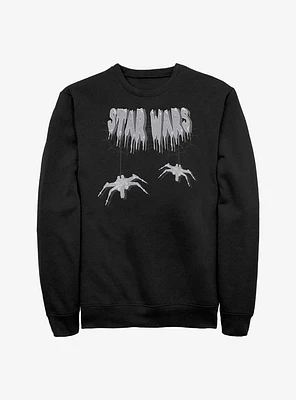 Star Wars Spooky Spiders X-Wing Logo Sweatshirt