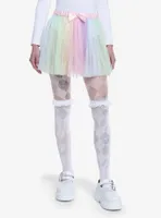 Sweet Society Rainbow Tulle Tutu Skirt