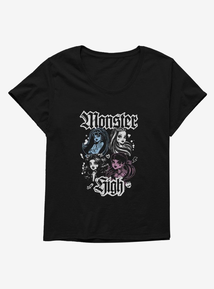 Monster High Team Womens T-Shirt Plus