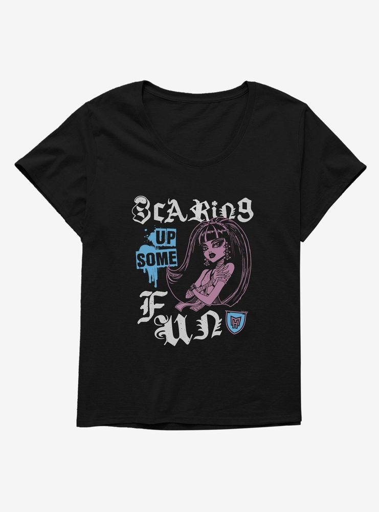 Monster High Scaring Up Some Fun Womens T-Shirt Plus