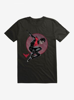 DC Comics Batman Nightwing Red Suit Jump T-Shirt