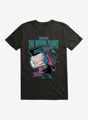 Invader Zim Wrong Planet To Land On T-Shirt