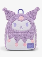 Loungefly Kuromi Pastel Fuzzy Mini Backpack