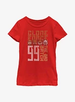 Star Wars: The Bad Batch Clone Force 99 Youth Girls T-Shirt