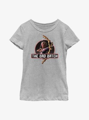Star Wars: The Bad Batch Omega Badge Youth Girls T-Shirt