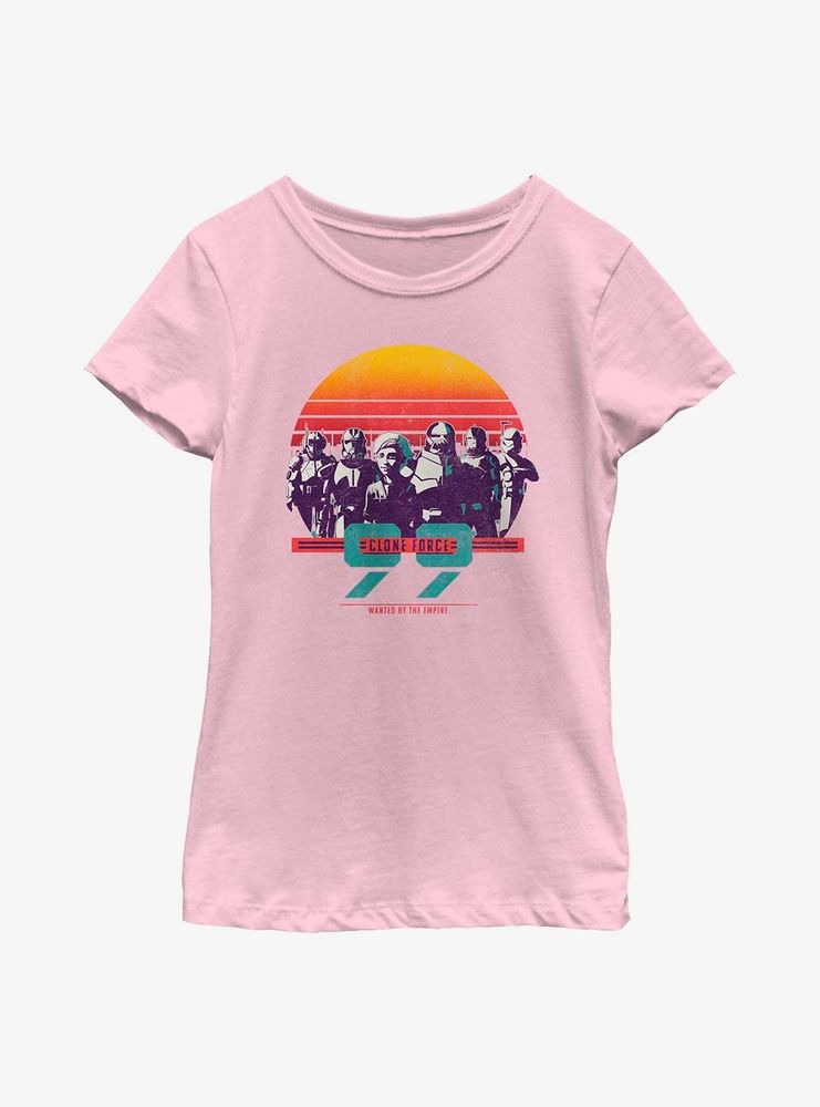 Star Wars: The Bad Batch Sunset Clones Youth Girls T-Shirt