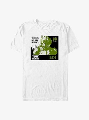 Star Wars: The Bad Batch Restored Data T-Shirt