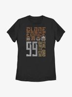 Star Wars: The Bad Batch Clone Force 99 Womens T-Shirt