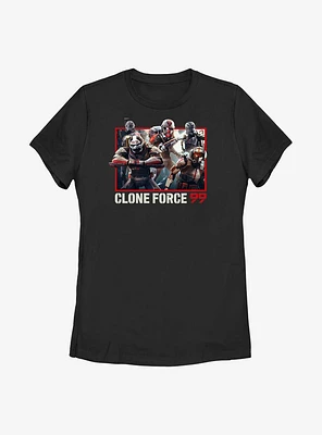 Star Wars: The Bad Batch Clone Squad Womens T-Shirt