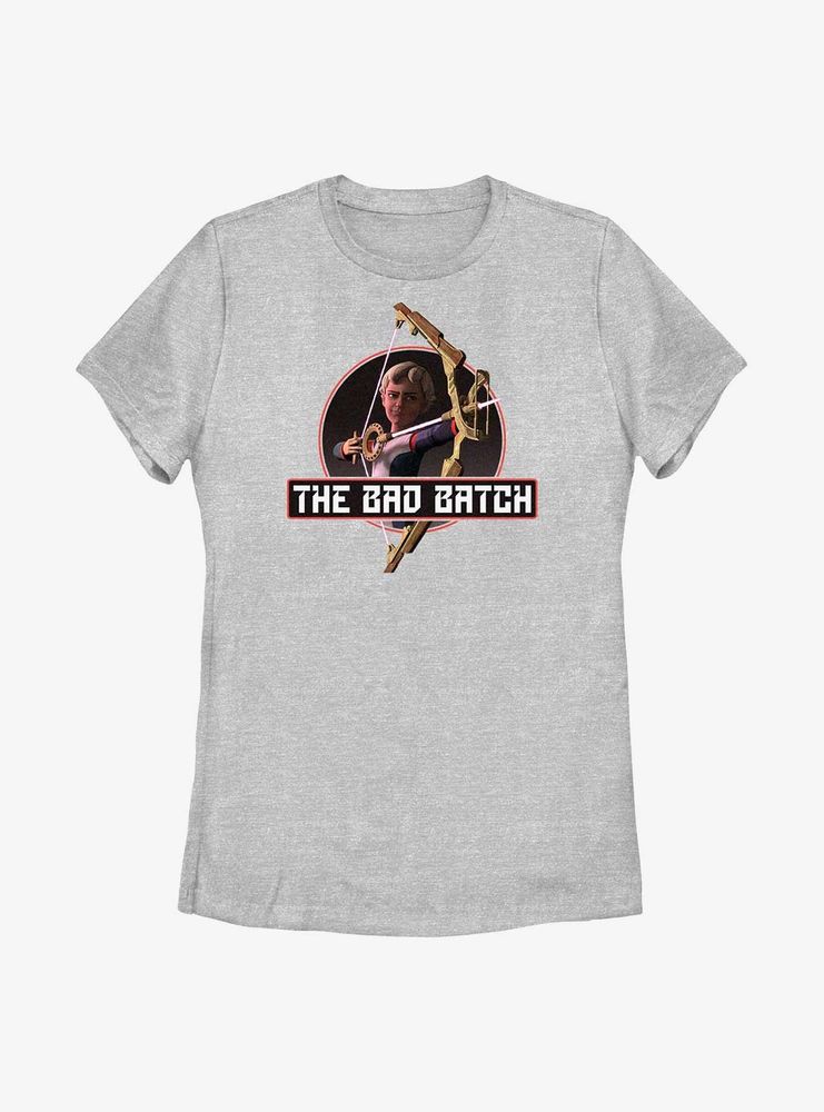 Star Wars: The Bad Batch Omega Badge Womens T-Shirt