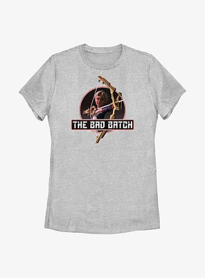 Star Wars: The Bad Batch Omega Badge Womens T-Shirt