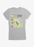 Christmas Vacation Chris-Moose Pastel Girls T-Shirt