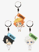 The Promised Neverland Keychain Set