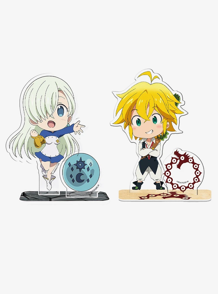 The Seven Deadly Sins Acrylic Figure Set