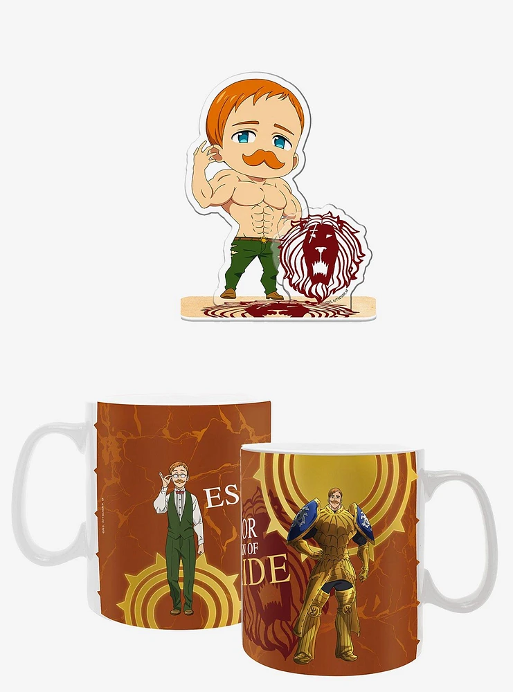 The Seven Deadly Sins Mug And Acrylic Figure Set