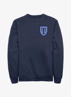 Heartstopper Truham School Heart Pocket Crest Sweatshirt