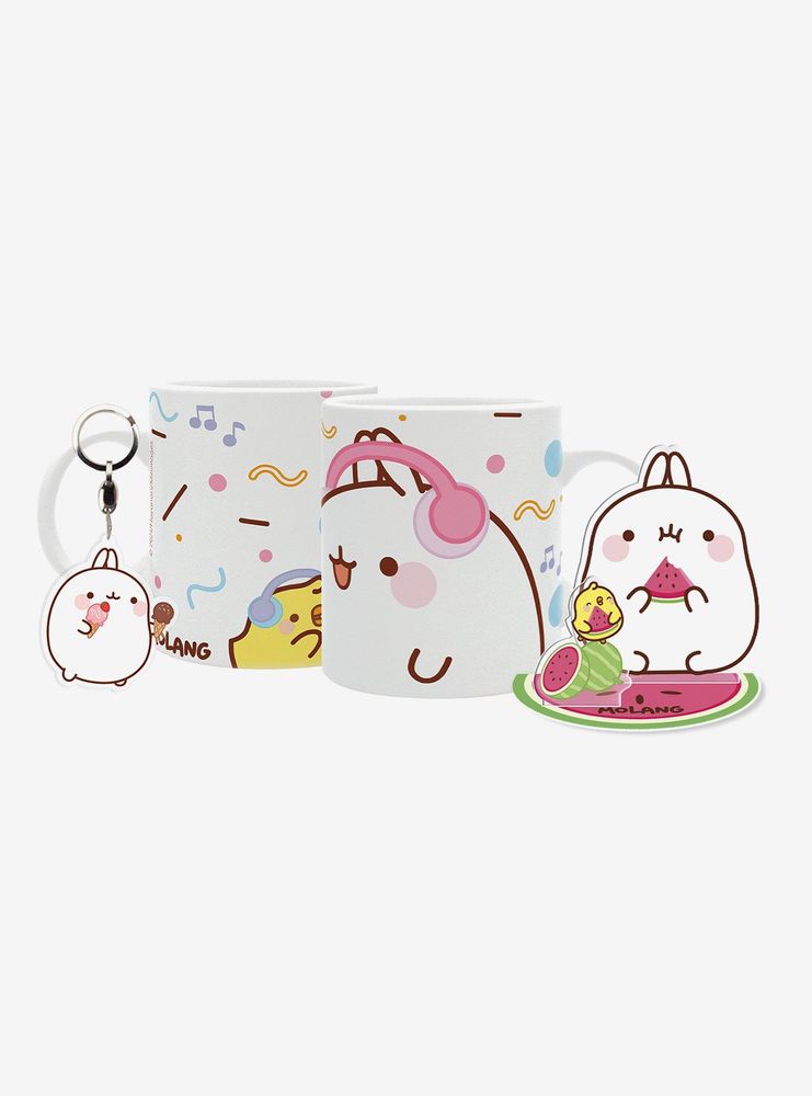 Molang Gift Box Mug Features Molang And Piu Piu