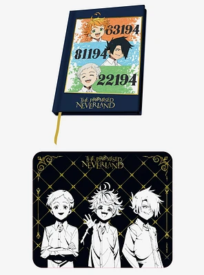 The Promised Neverland Mousepad & Notebook Set