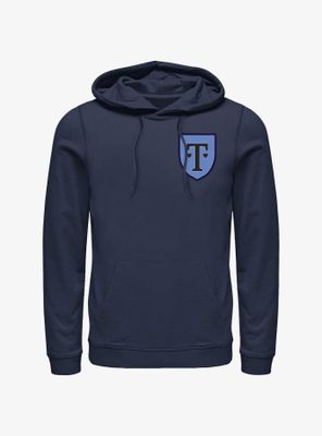 Heartstopper Truham School Heart Pocket Crest Hoodie