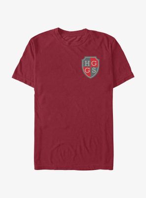 Heartstopper Harvey Greene Grammar School Pocket Crest T-Shirt