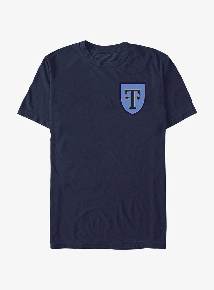 Heartstopper Truham School Heart Pocket Crest T-Shirt