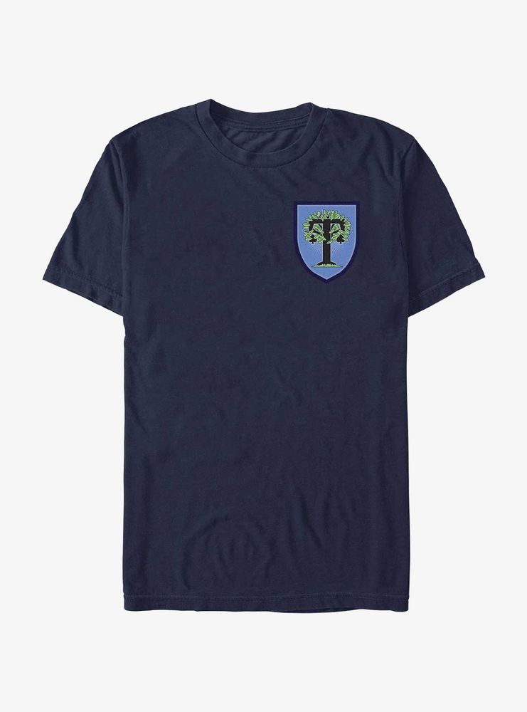 Heartstopper Truham School Full Bloom Tree Badge T-Shirt